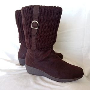 Brown boots